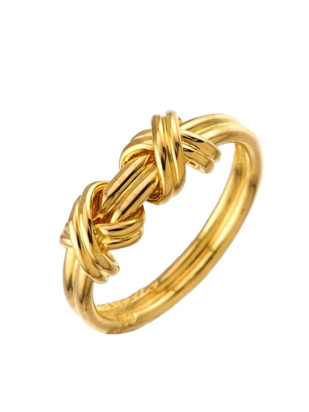 Tiffany & Co Signature Ring 18k Yellow Gold